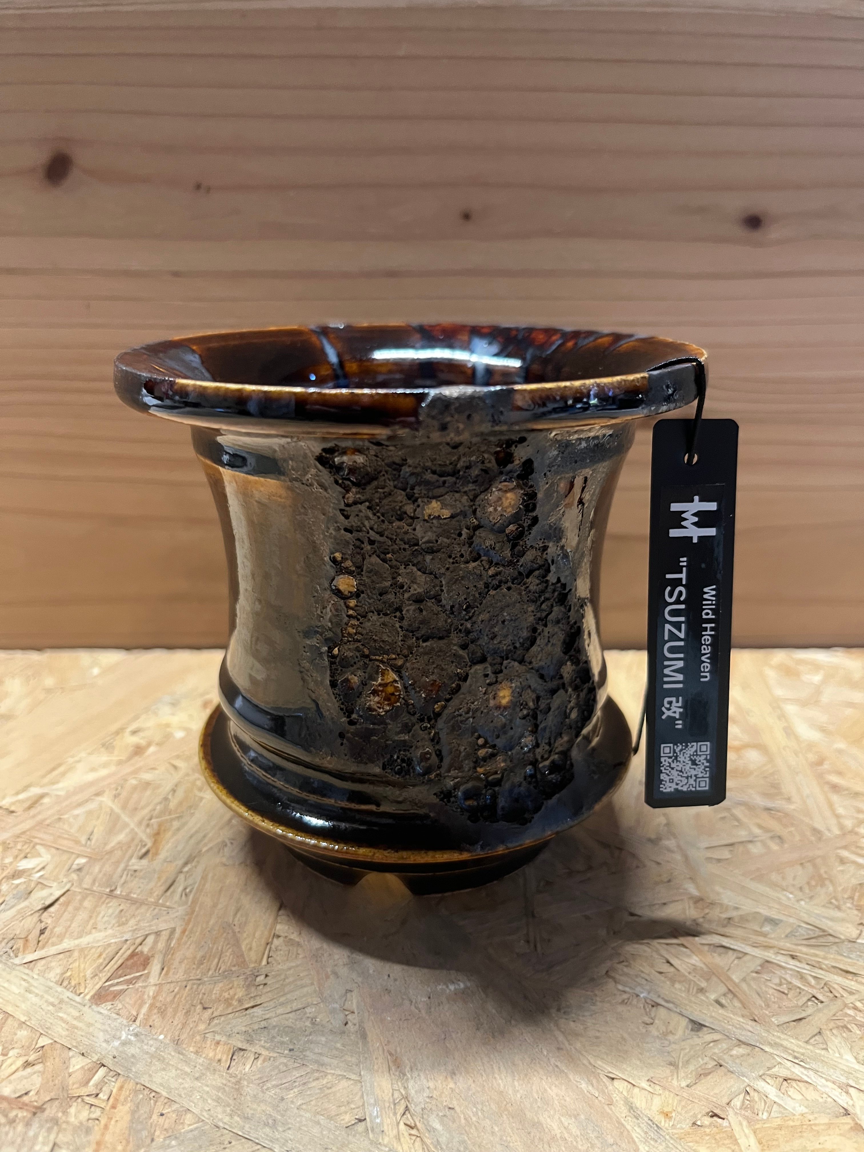 Wild Heaven 陶器鉢 TSUZUMI 3.5号 | GREEN LUCK