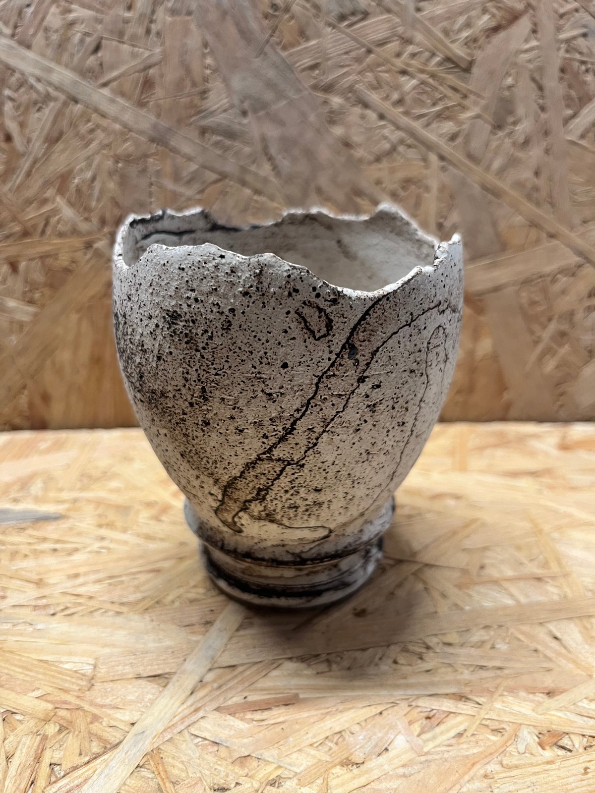 淡海陶芸研究所　植木鉢　3個セット 淡海陶芸研究所 植木鉢 錆白泥筒鉢 | GREEN LUCK