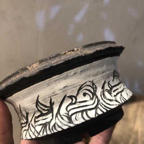 刻紋鉢
