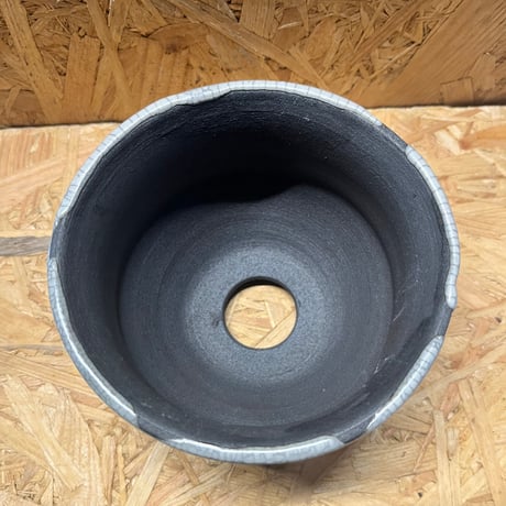 かみ山陶器　信楽焼　植木鉢