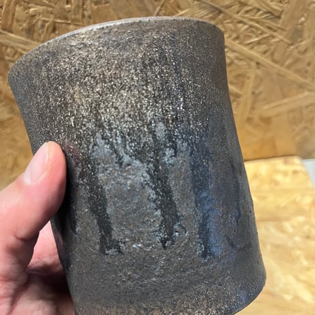 かみ山陶器　信楽焼　植木鉢