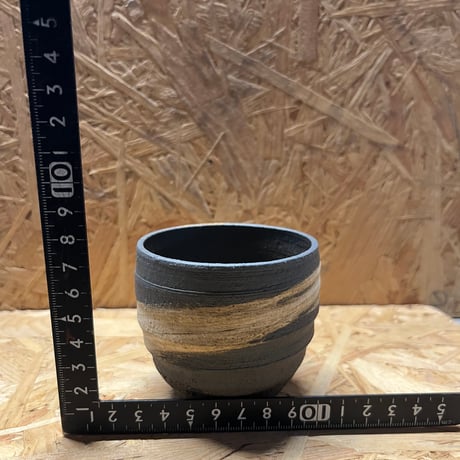 かみ山陶器　信楽焼　植木鉢