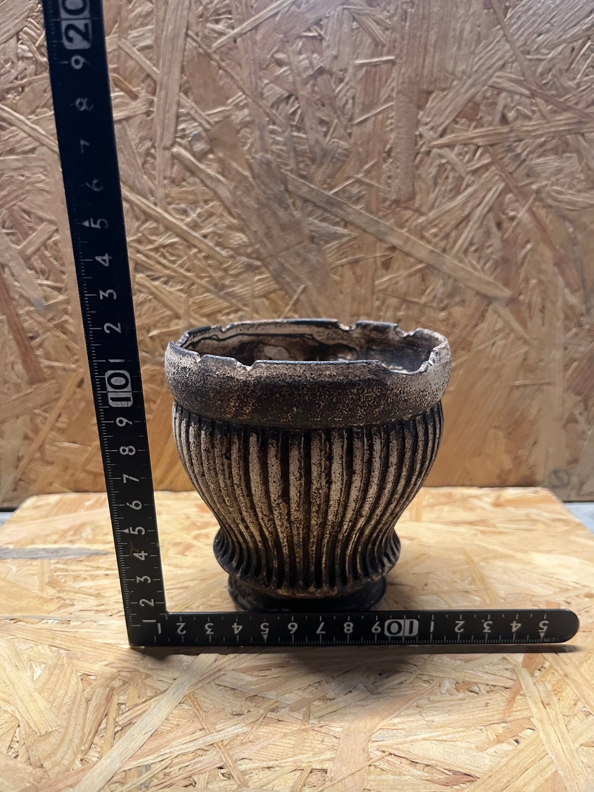 淡海陶芸研究所　植木鉢　3個セット 淡海陶芸研究所 植木鉢 黄泥彩筒鉢 （tribal） | GREEN LUCK