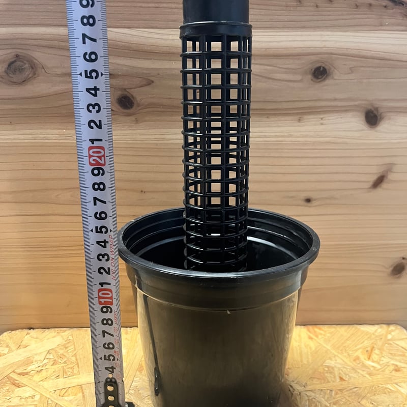 モスポール鉢 ポール付き ブラック | GREEN LUCK