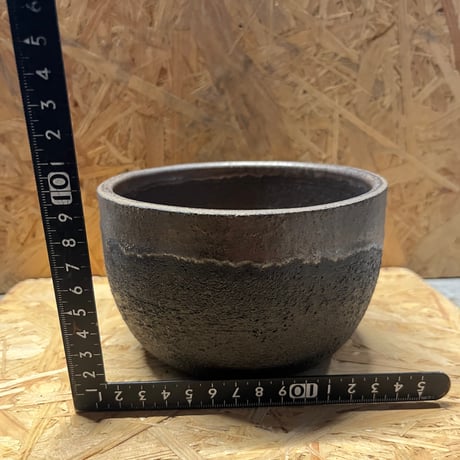 かみ山陶器　信楽焼　植木鉢