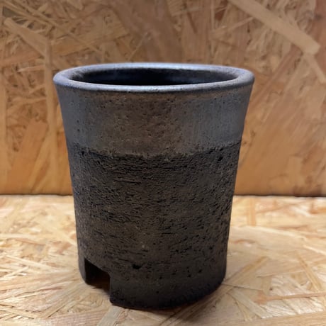 かみ山陶器　信楽焼　植木鉢