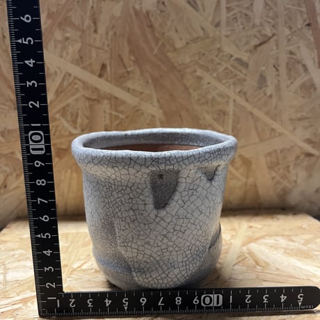 かみ山陶器　信楽焼　植木鉢
