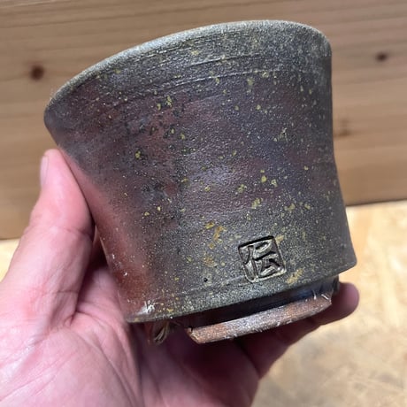 伝市鉢　穴窯　シャジン型　3号
