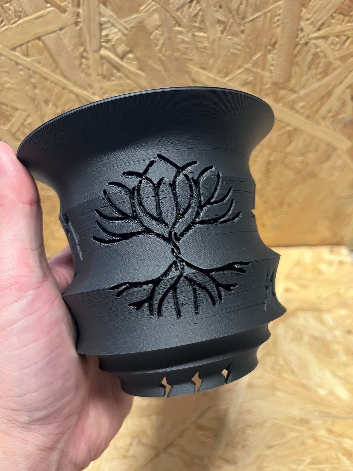 Backsideworks アート鉢 VG.03 bk15 backsideworks アート鉢 VG.03