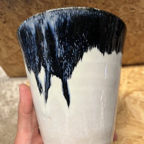 一穂窯　流れ鉢
