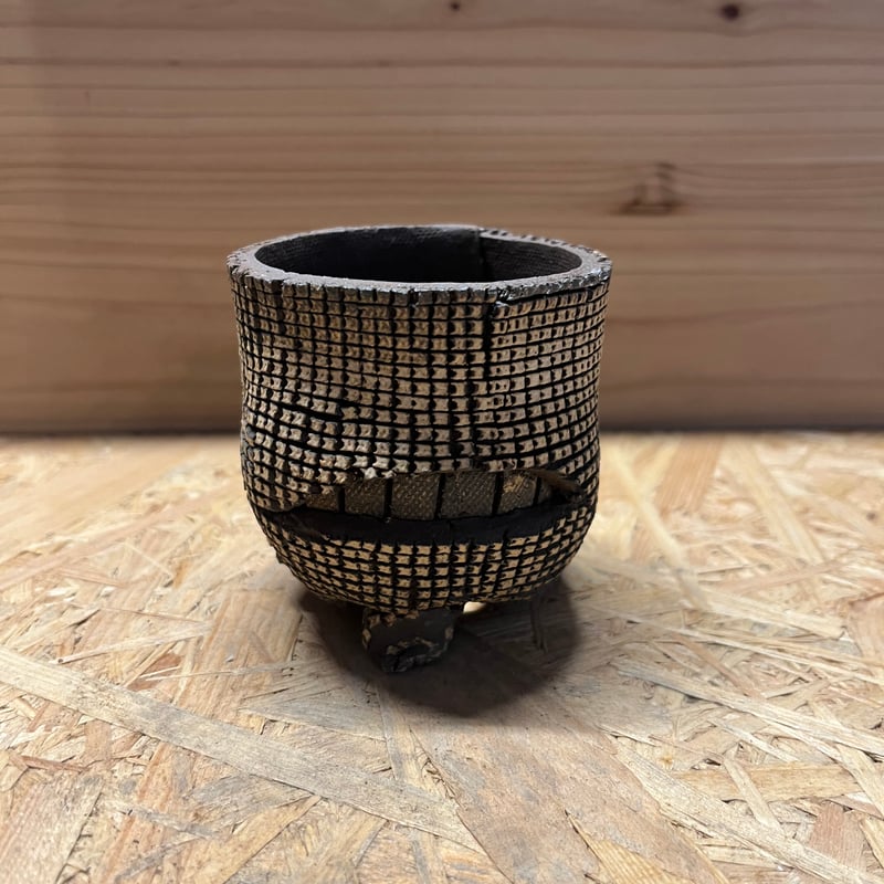 〇※前Gd1001 未使用 楽焼鉢 植木鉢 3点まとめ 〇※前Gd1001 未使用 楽焼鉢 植木鉢 3点まとめ