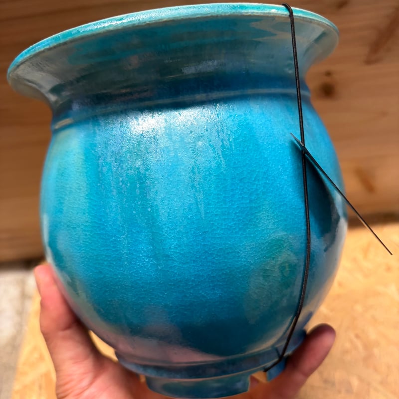 Wild Heaven 陶器鉢 MARU 5.5号 | GREEN LUCK