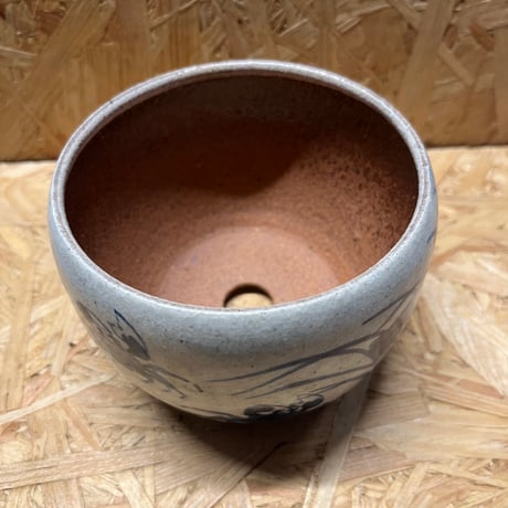 かみ山陶器　信楽焼　植木鉢