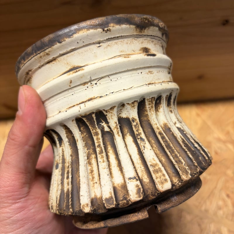 保田修作 陶器鉢 粉吹鉢 | GREEN LUCK