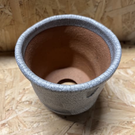 かみ山陶器　信楽焼　植木鉢