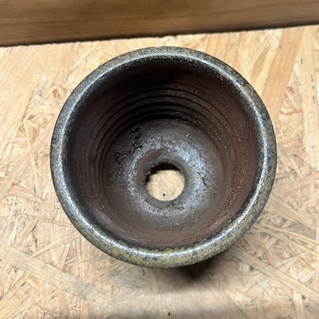 伝市鉢　穴窯　シャジン型　3号