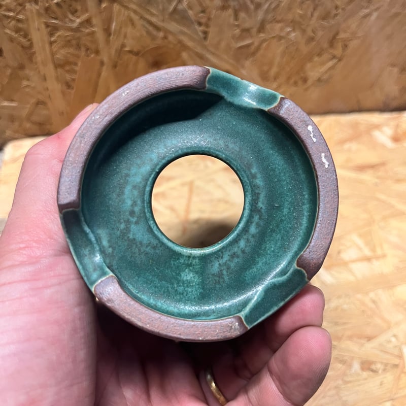 伝市鉢 大道型 3.5号 青銅 | GREEN LUCK