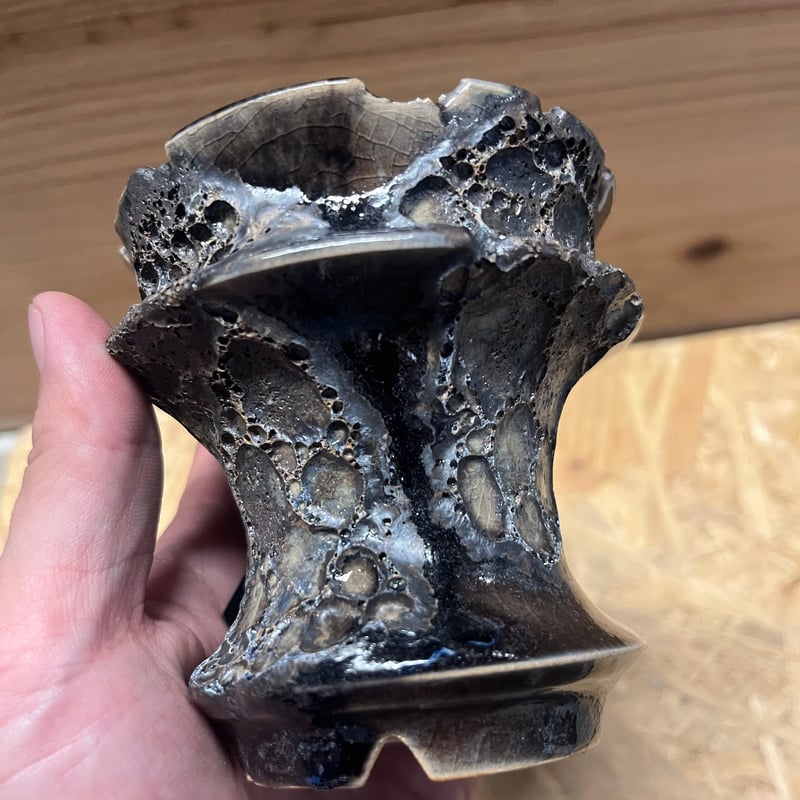 Wild Heaven 陶器鉢 OLD CASTLE 3号 | GREEN LUCK