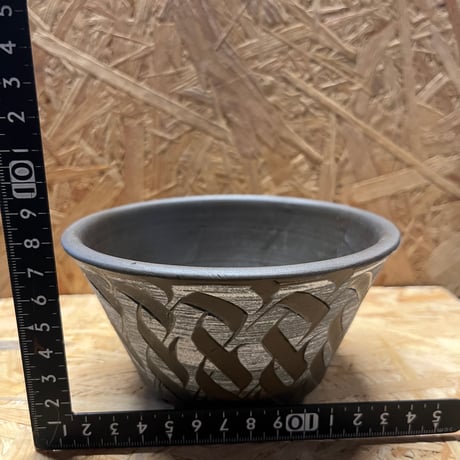 刻紋鉢　保田修作×rimwork