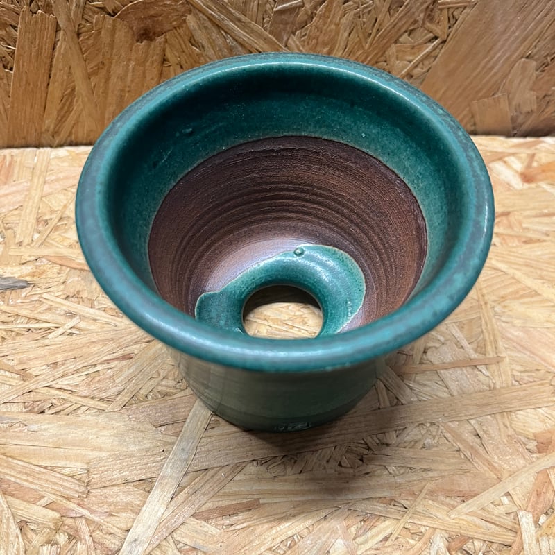 青銅製エングレーブ火鉢 伝市鉢 大道型 3.5号 青銅 | GREEN LUCK