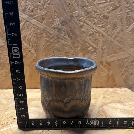 かみ山陶器　信楽焼　植木鉢