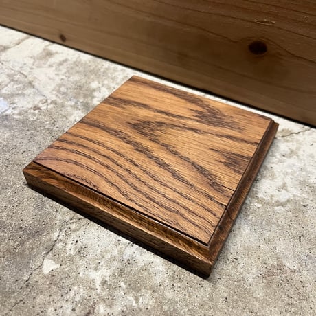 recycle wood オーク材　植物台座　ウッドテーブル