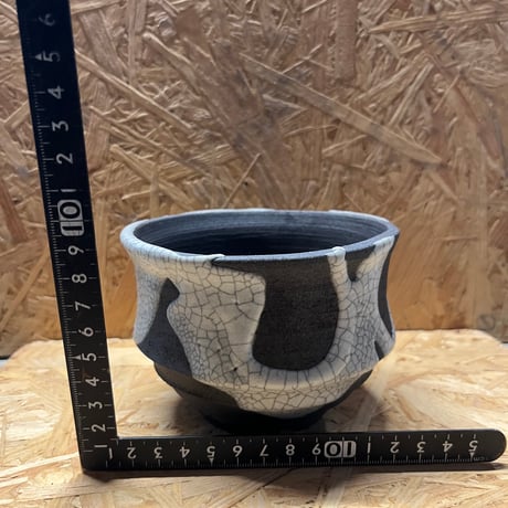 かみ山陶器　信楽焼　植木鉢