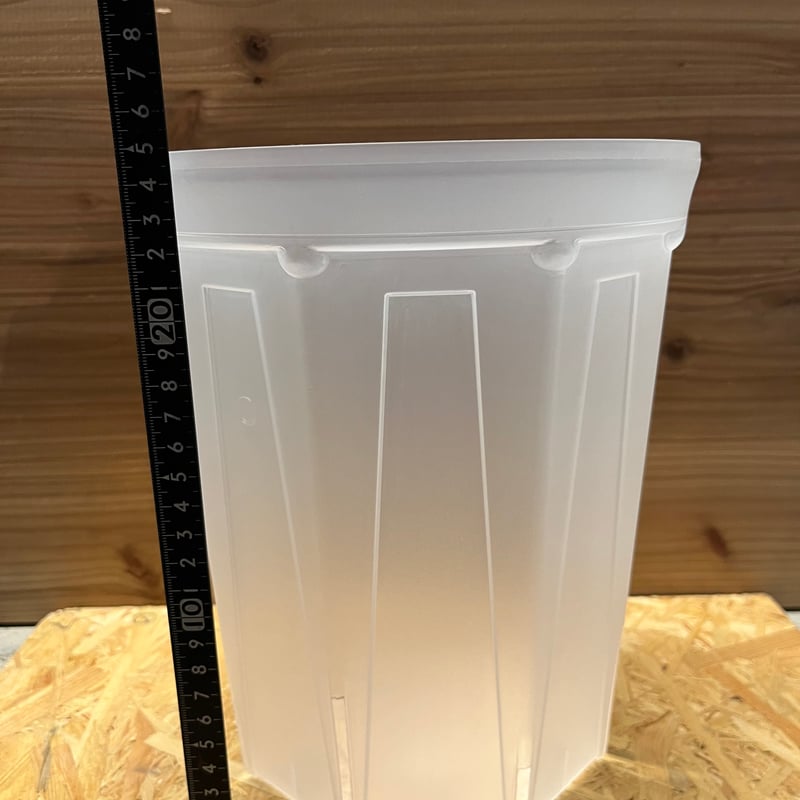 ネガミエル 透明スリット鉢 7号ロング | GREEN LUCK