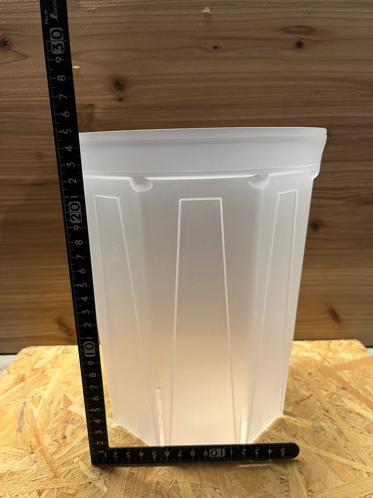 ネガミエル 透明スリット鉢 7号ロング | GREEN LUCK