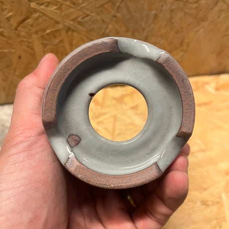 伝市鉢　大道型　3号　３.5号　4号　グレー