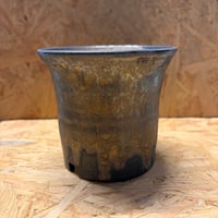 かみ山陶器　信楽焼　植木鉢