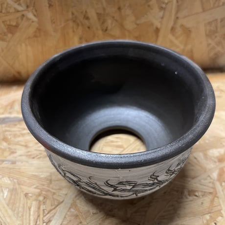 刻紋鉢　保田修作×rimwork