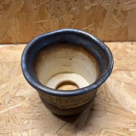 かみ山陶器　信楽焼　植木鉢