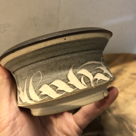 刻紋鉢　保田修作×rimwork