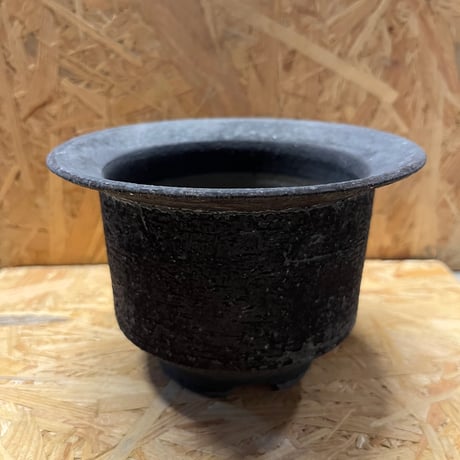 かみ山陶器　信楽焼　植木鉢