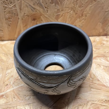 刻紋鉢　保田修作×rimwork