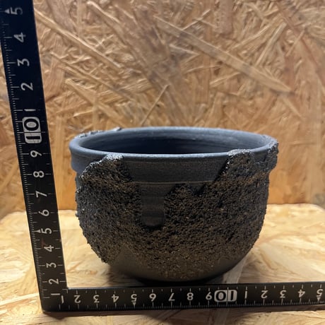 かみ山陶器　信楽焼　植木鉢