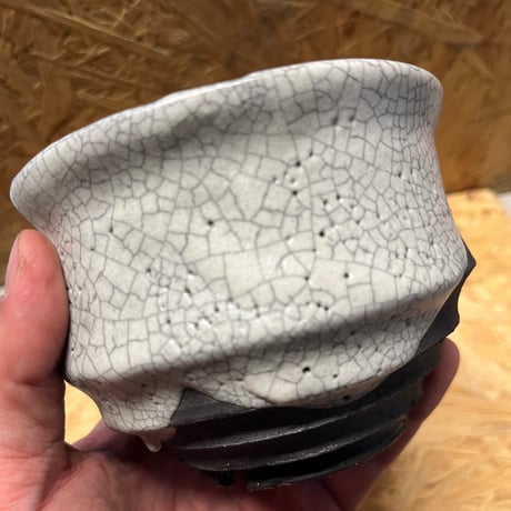 かみ山陶器　信楽焼　植木鉢