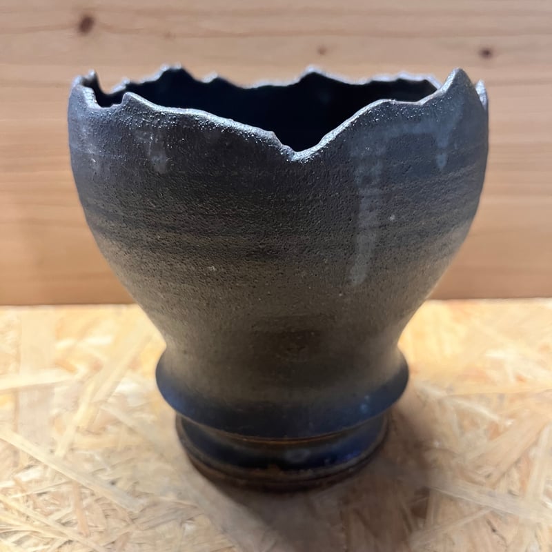 淡海陶芸研究所 植木鉢 泥彩筒鉢 | GREEN LUCK