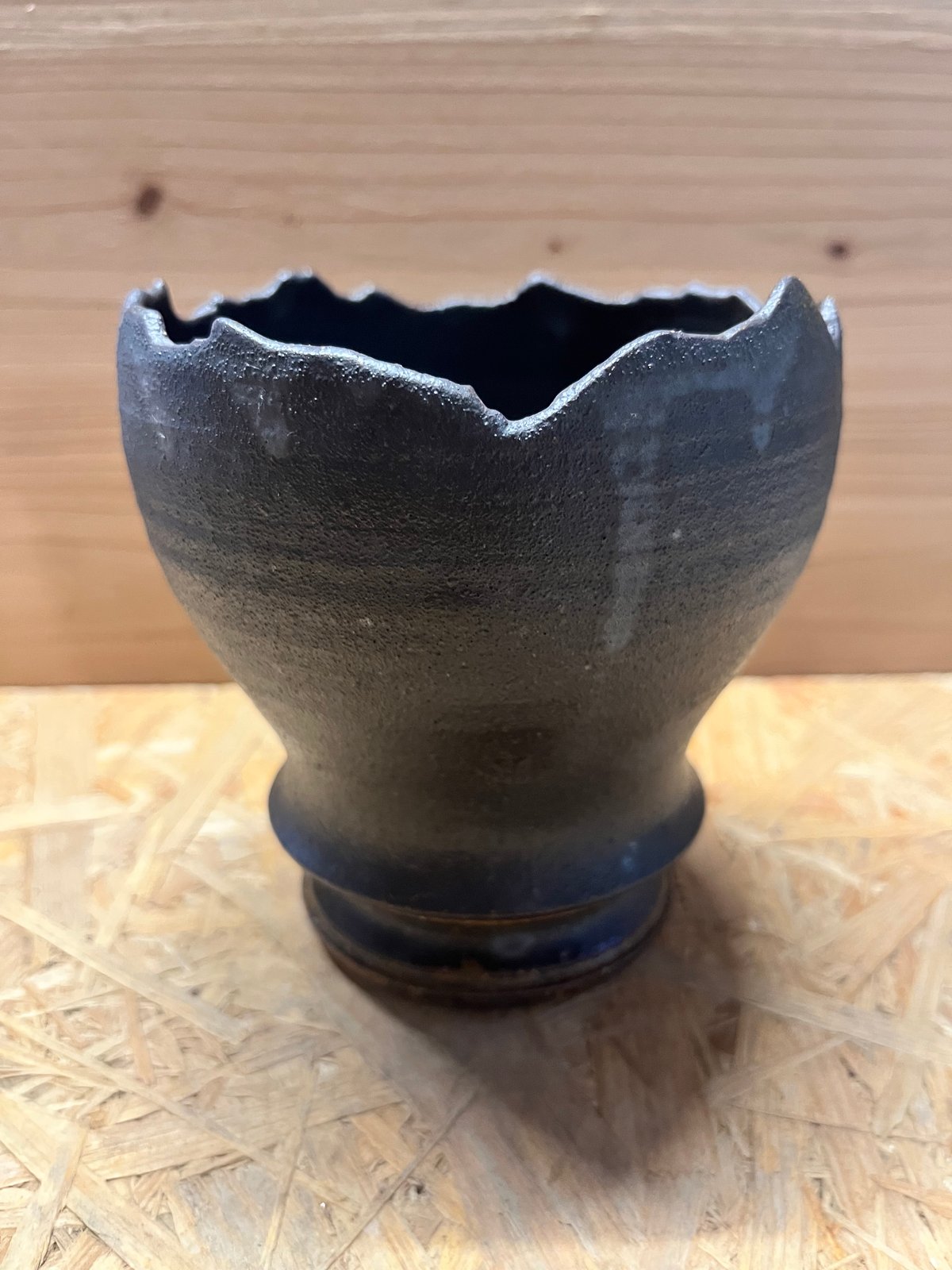 淡海陶芸研究所 植木鉢 泥彩筒鉢 | GREEN LUCK