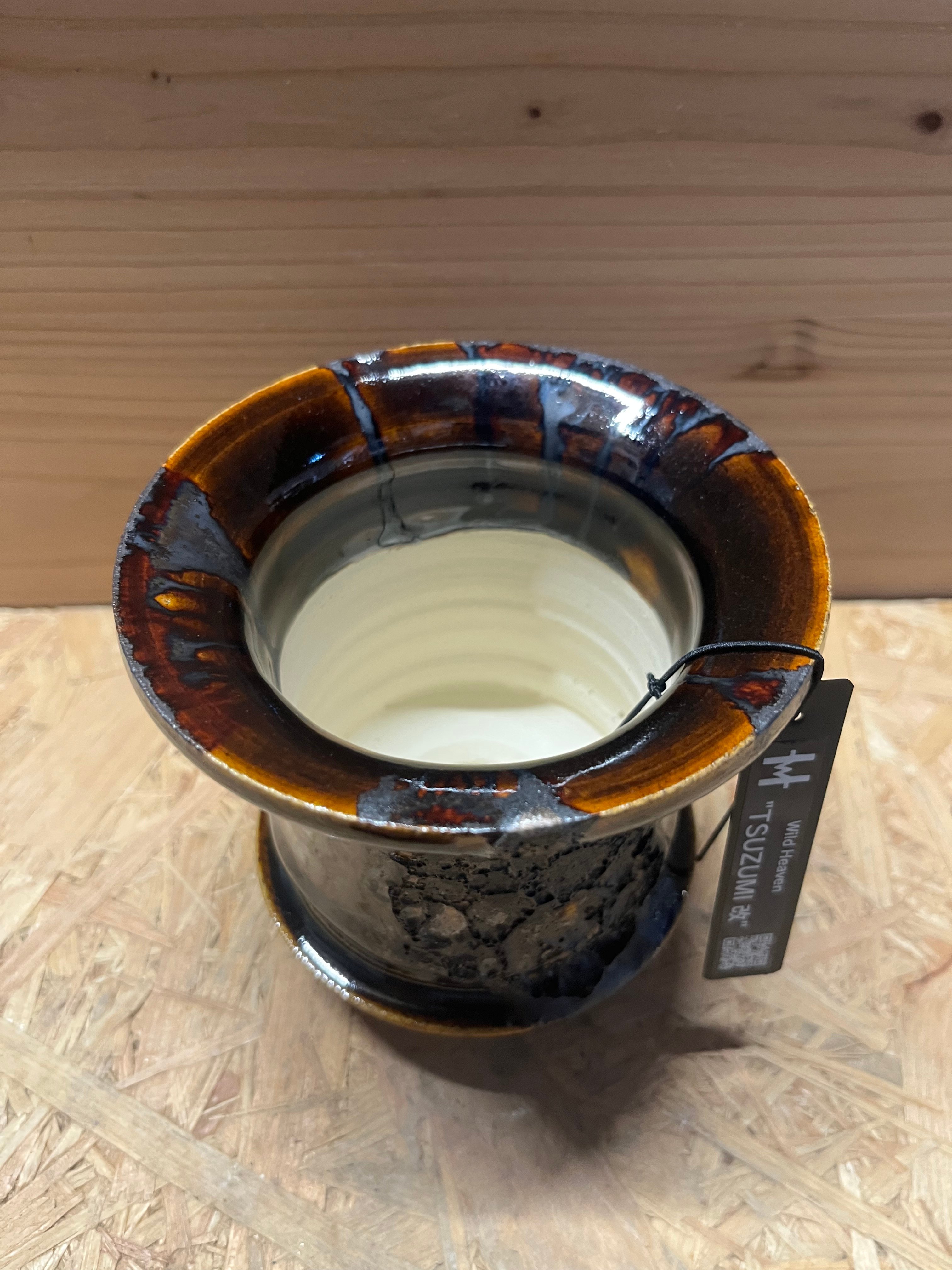 Wild Heaven 陶器鉢 TSUZUMI 3.5号 | GREEN LUCK