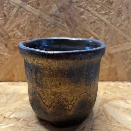 かみ山陶器　信楽焼　植木鉢