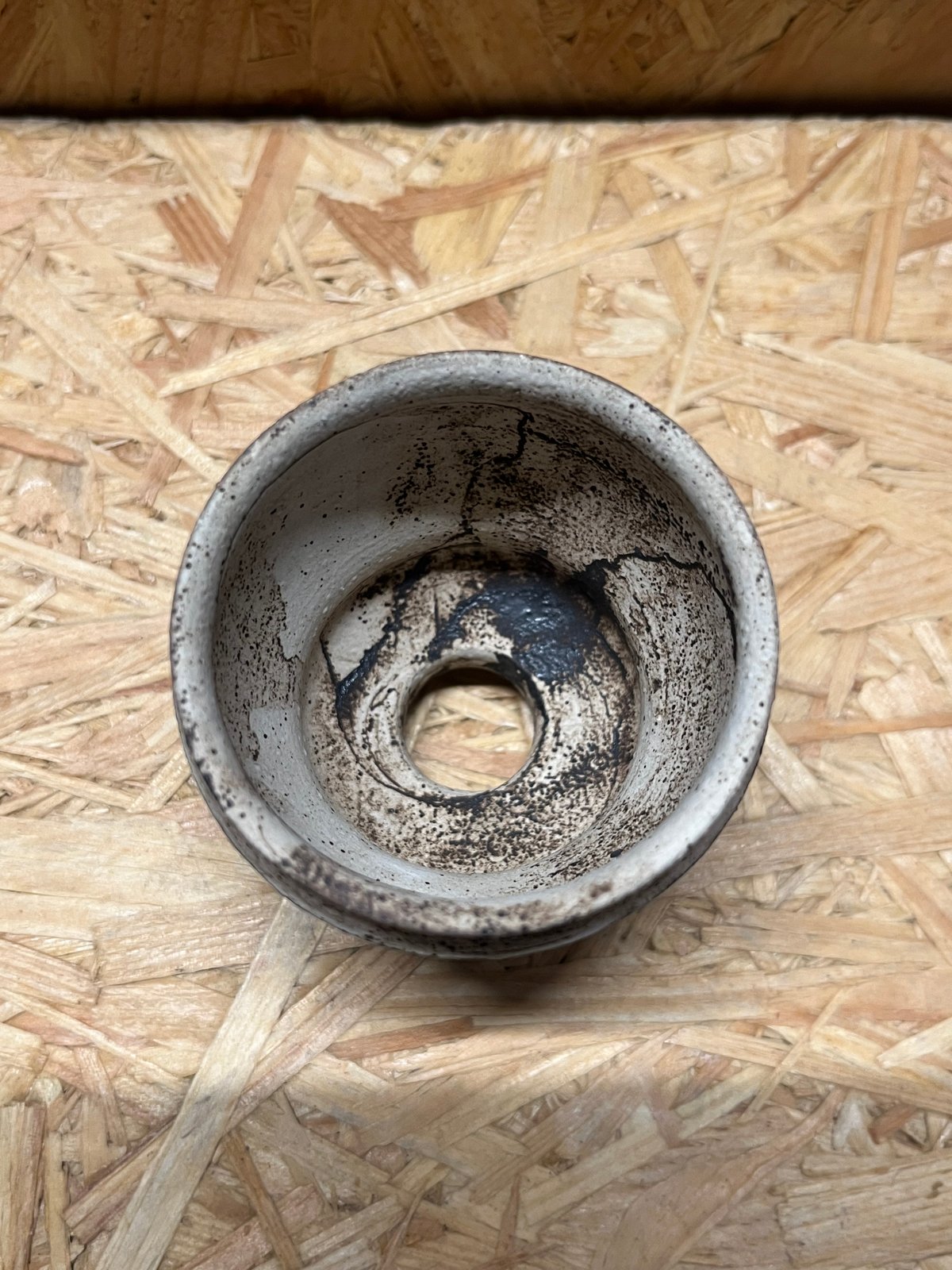 淡海陶芸研究所 錆白泥彫鉢 | GREEN LUCK