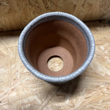 かみ山陶器　信楽焼　植木鉢