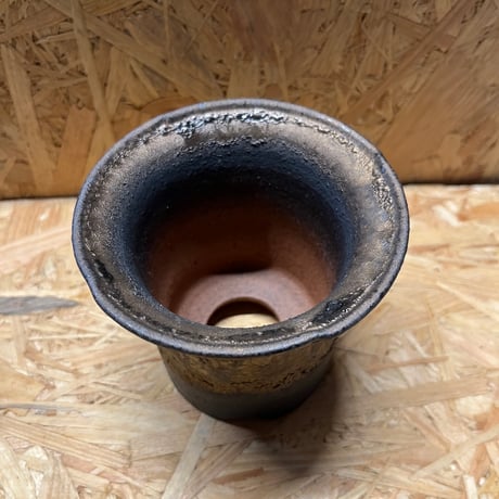 かみ山陶器　信楽焼　植木鉢