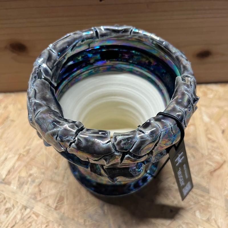 Wild Heaven 陶器鉢 MUGEN | GREEN LUCK