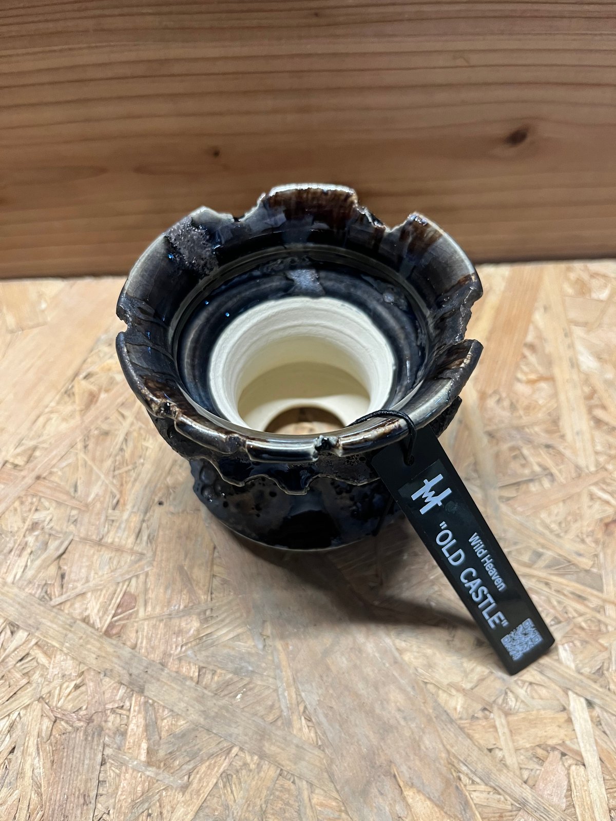 Wild Heaven 陶器鉢 OLD CASTLE 3号 | GREEN LUCK