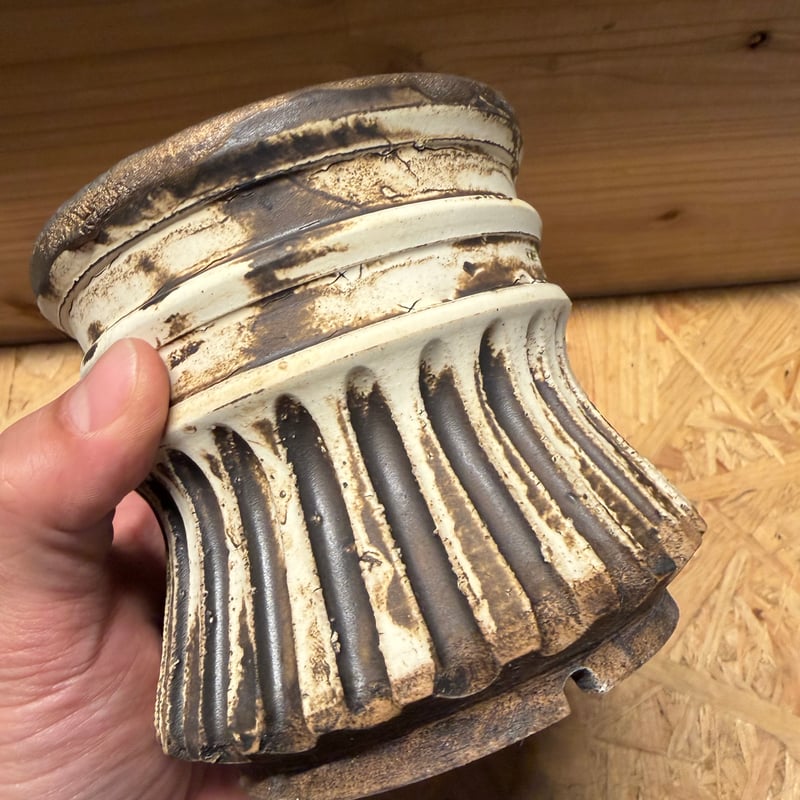 保田修作 陶器鉢 粉吹鉢 | GREEN LUCK