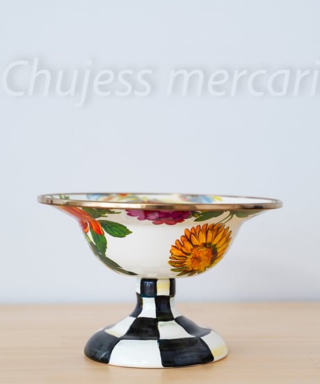 MACKENZIE-CHILDS エナメルコンポート