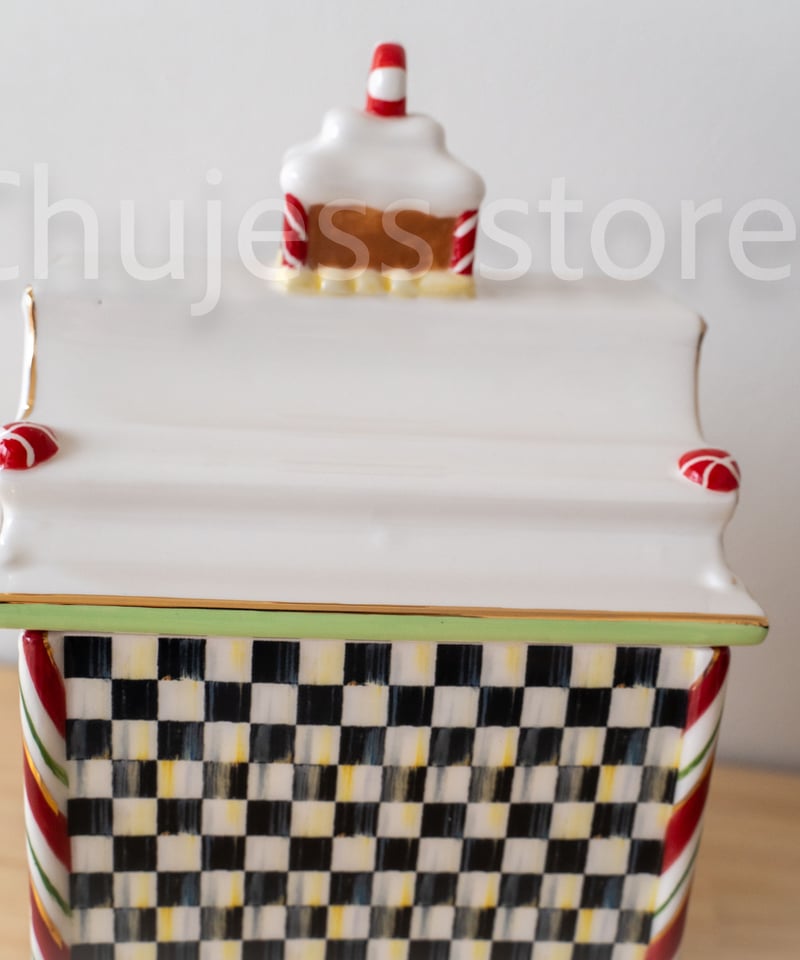 MACKENZiE-CHiLDS 】MACKENZiE CANDY COTTAGE CANI...